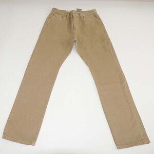 Levi's Women's 501 Straight Leg Jeans Size 29 x 30 NWT Tan Brown High Rise Denim